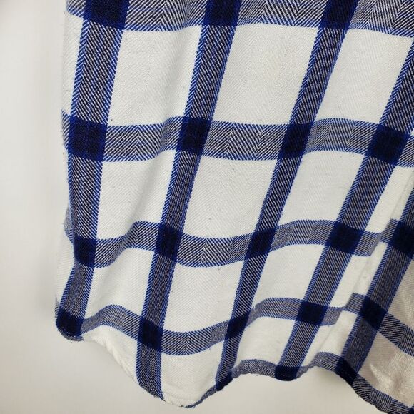 RAILS Long Sleeve Plaid Button Down Pocket Tee Collared Flannel Shirt Medium - Picture 5 of 5